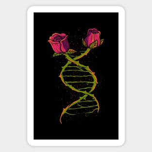 Flower DNA by Tobe Fonseca Sticker